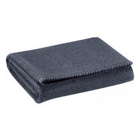 GÄSTETUCH Bora umbra 30 x 50 cm - Dunkelgrau, Textil (30/50cm) - Vivaraise