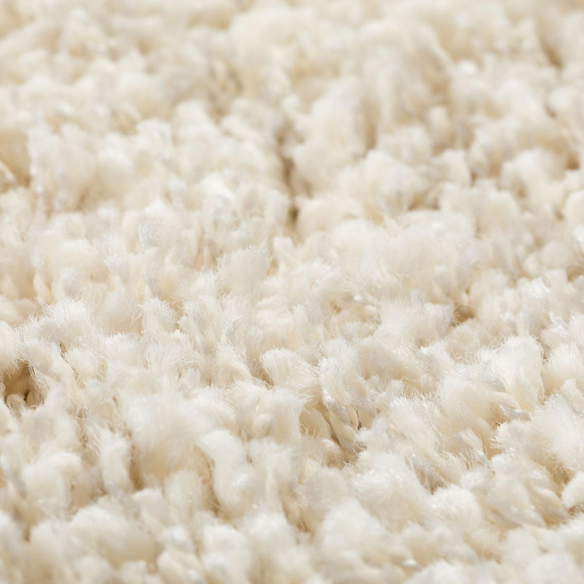 HOCHFLORTEPPICH 200/200 cm Twilight rund - Creme, Textil (200/200cm) - Steffensmeier