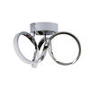 LED-DECKENLEUCHTE Norbert 31/26/20 cm - Chromfarben, Metall (31/26/20cm) - Nettlife