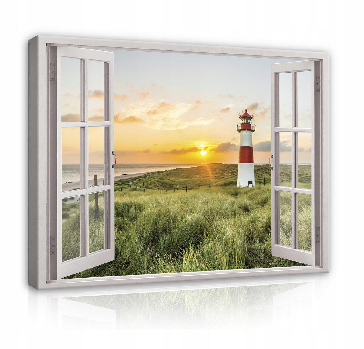 LEINWANDBILDER Strand Meer Modern 100x70 - Multicolor, Holzwerkstoff (100/70cm) - Wallarena