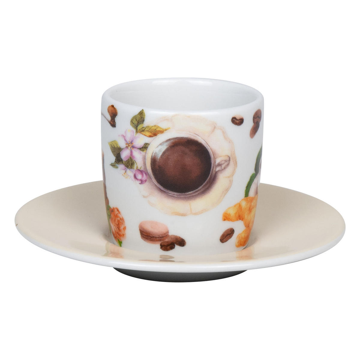 ESPRESSOTASSE Coffee Birds - Naturfarben, Keramik (0.09L) - Könitz