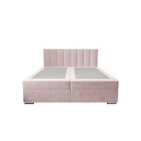 BOXBETT ZILANO 2 mit Matratze H3 und Topper 140x200 Itaka 58 - Pink, Holz/Textil (140/200cm) - Bedante