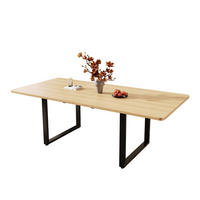 ESSTISCH Ausziehbar 3 Längen Eichenfarbe Metallbeine 140-220x90cm - Eichefarben, Holzwerkstoff (220/90/75cm) - FLIEKS