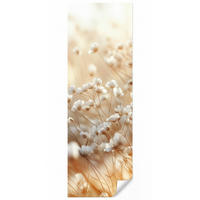 TAPETE - Wild - Blumen - Weiß - 100x280 cm - Creme, Papier (100/280cm) - OnlyWow