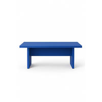 BANK 120 laminiert THEA - Blau, Holzwerkstoff (120/45.5/35cm) - RNT By Really Nice Things