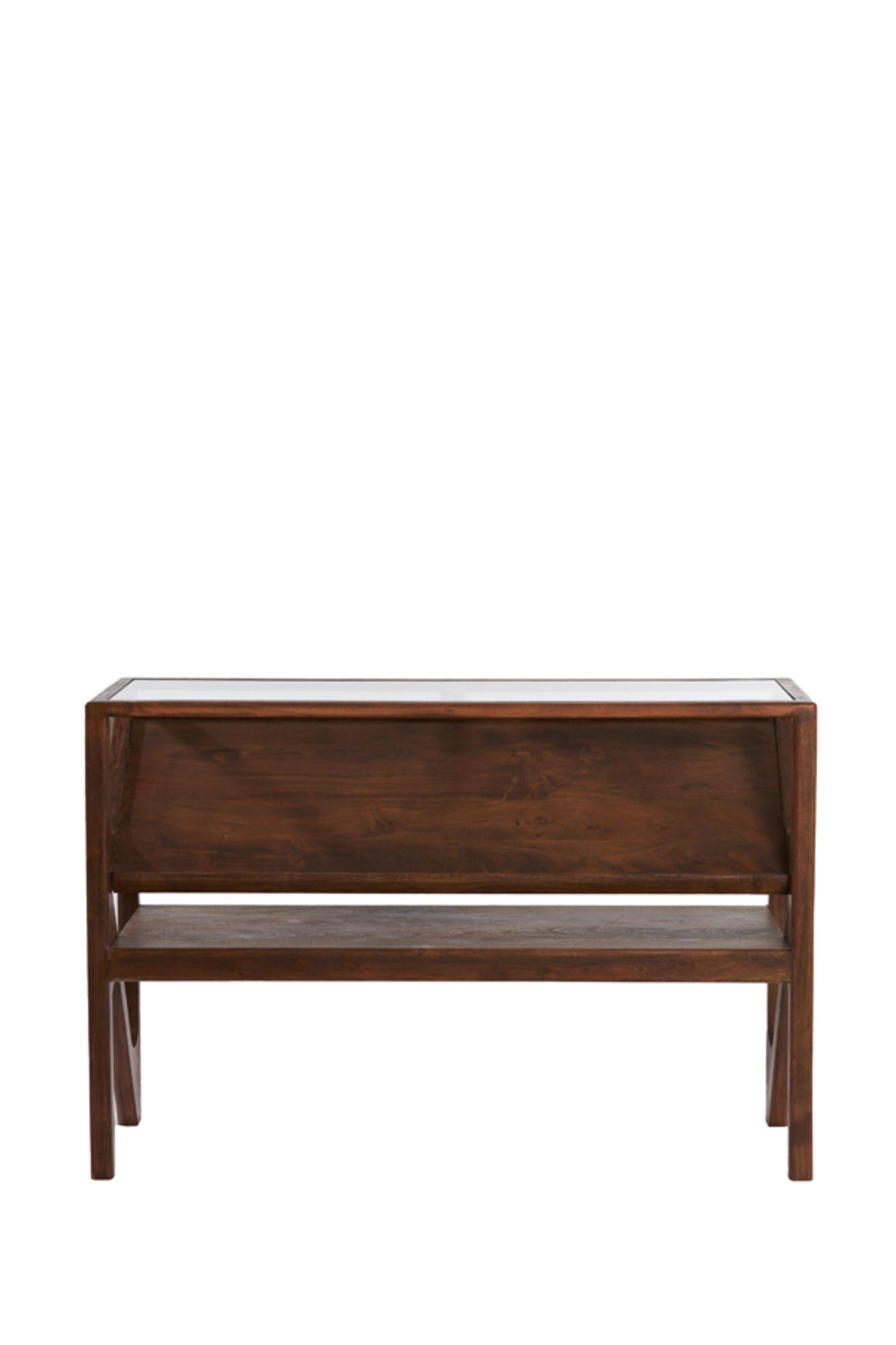 KONSOLENTISCH Yuki Braun 119/41/80 cm - Braun, Holz (119/41/80cm) - Light & Living