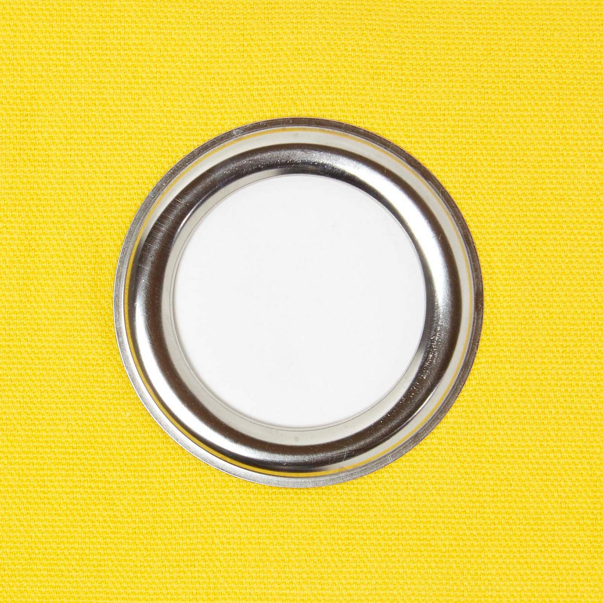 ÖSENVORHANG blickdicht 2er-Set, 137/228 cm - Gelb, Textil (137/228cm) - Homescapes