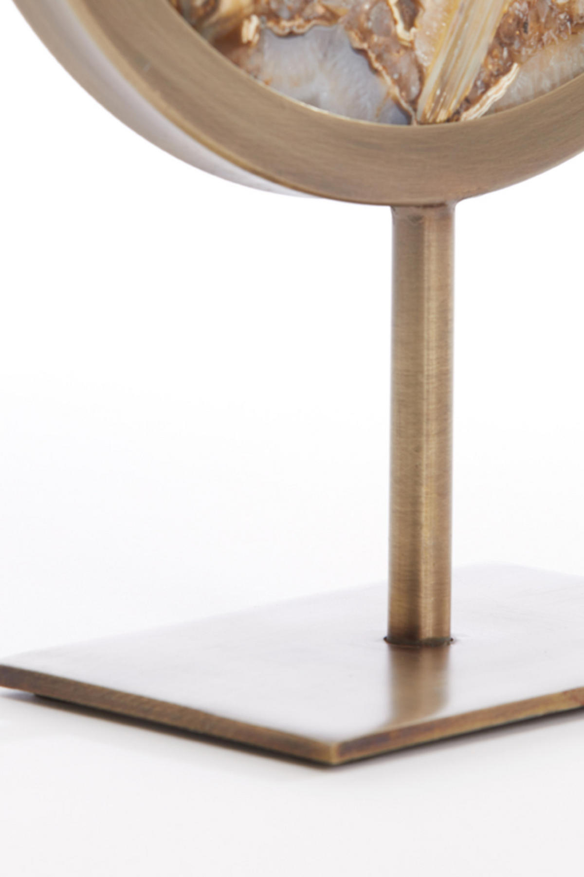 ORNAMENT Gouya Gelb 25/10/35 cm - Gelb, Stein (10/35/25cm) - Light & Living