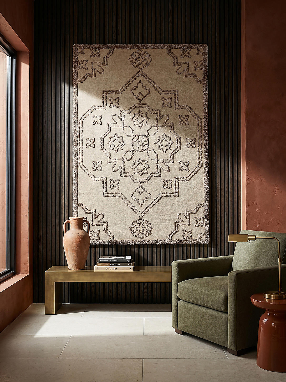 WOLLTEPPICH TINGIR, abstrakt, Natur, 140 x 200 cm - Beige, Textil (140/200cm) - KADIMA DESIGN