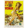 POSTER Angriff Der Riesen-Frau A4 Rahmenlos - Klar, Papier (29.7/5/21cm) - Nacnic