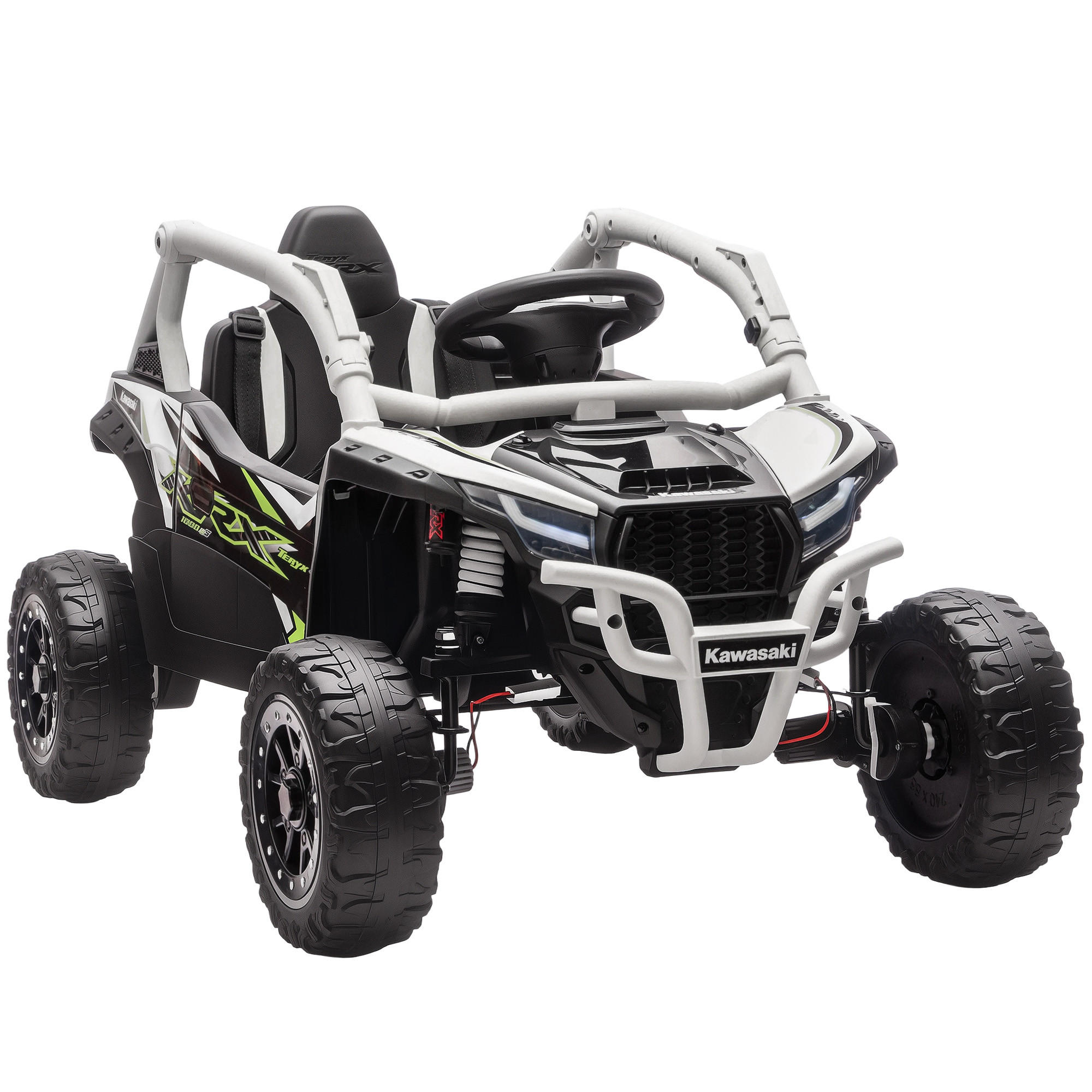 AIYAPLAY DĚTSKÉ ELEKTROAUTO se 2 motory, dálkovým ovládáním a LED světly
