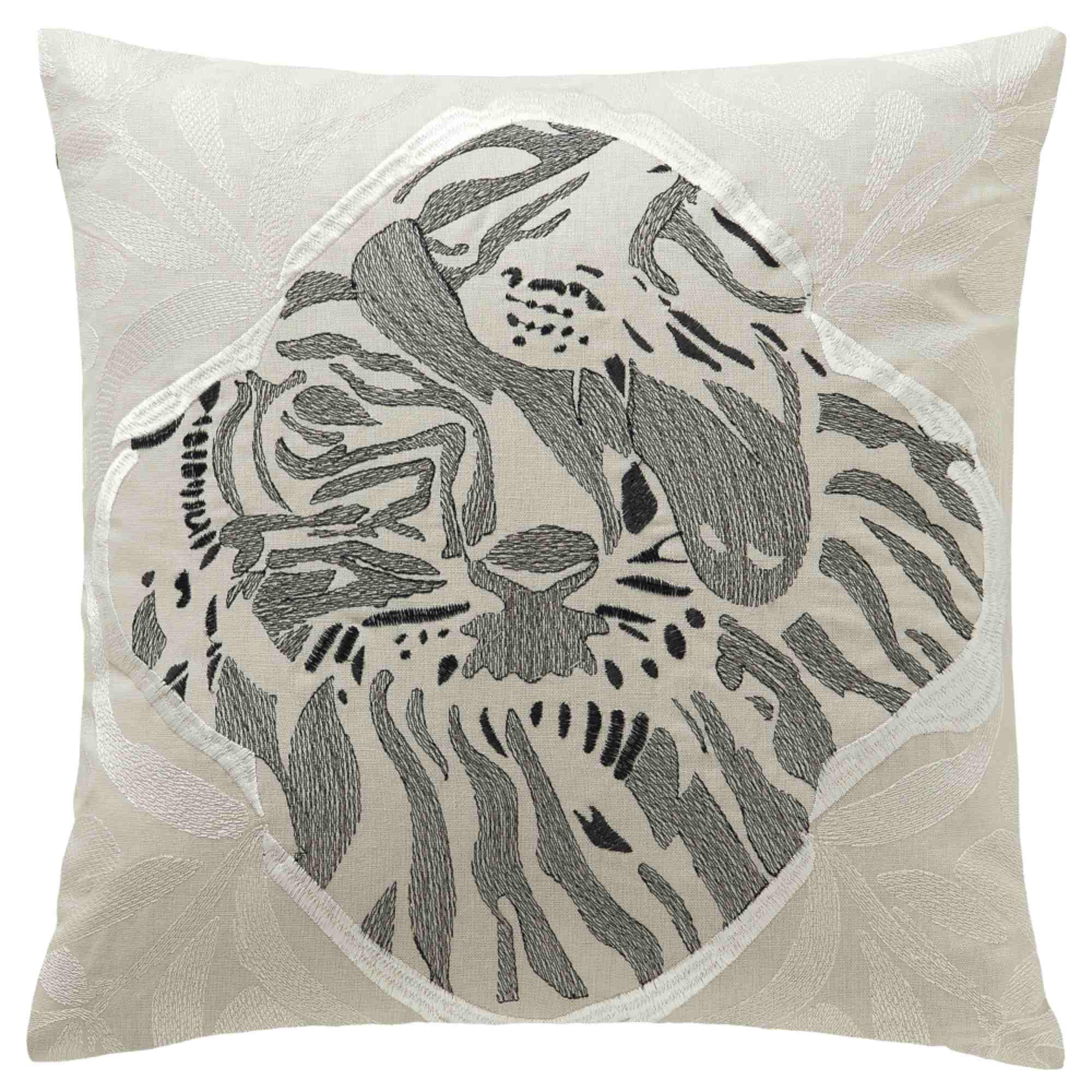 ZIERKISSENHÜLLE TIGER - Beige, Textil (45/45cm) - Sportalm Kitzbühel
