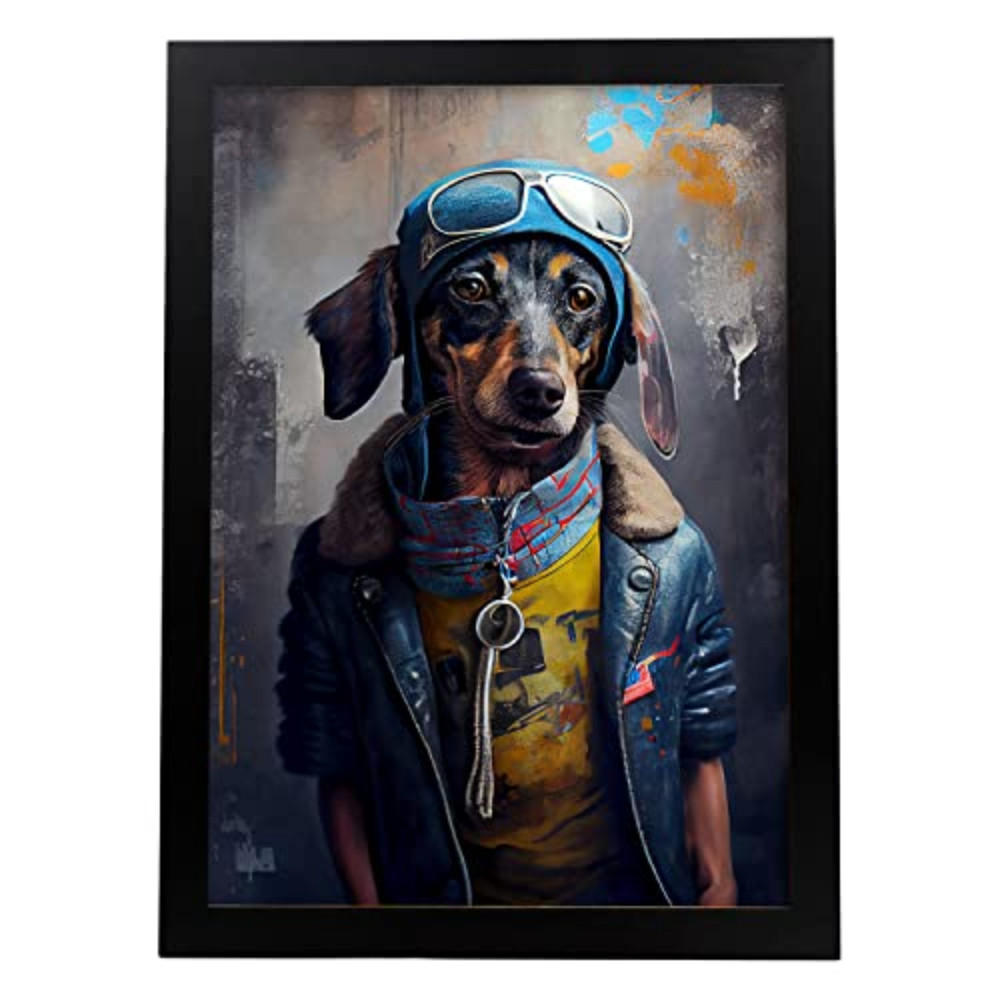 Nacnic Poster Schwarz 29.7x5x21 cm