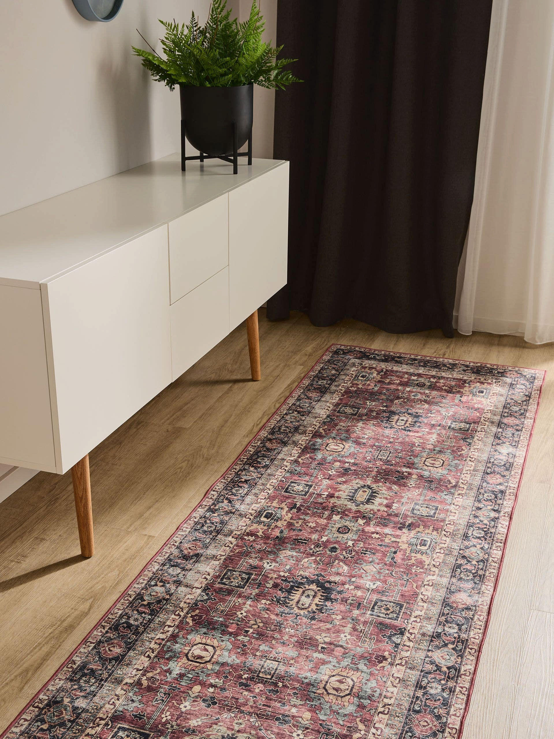 VINTAGE-LÄUFER George waschbar 80x240 cm - Multicolor, Kunststoff (80/240cm) - benuta