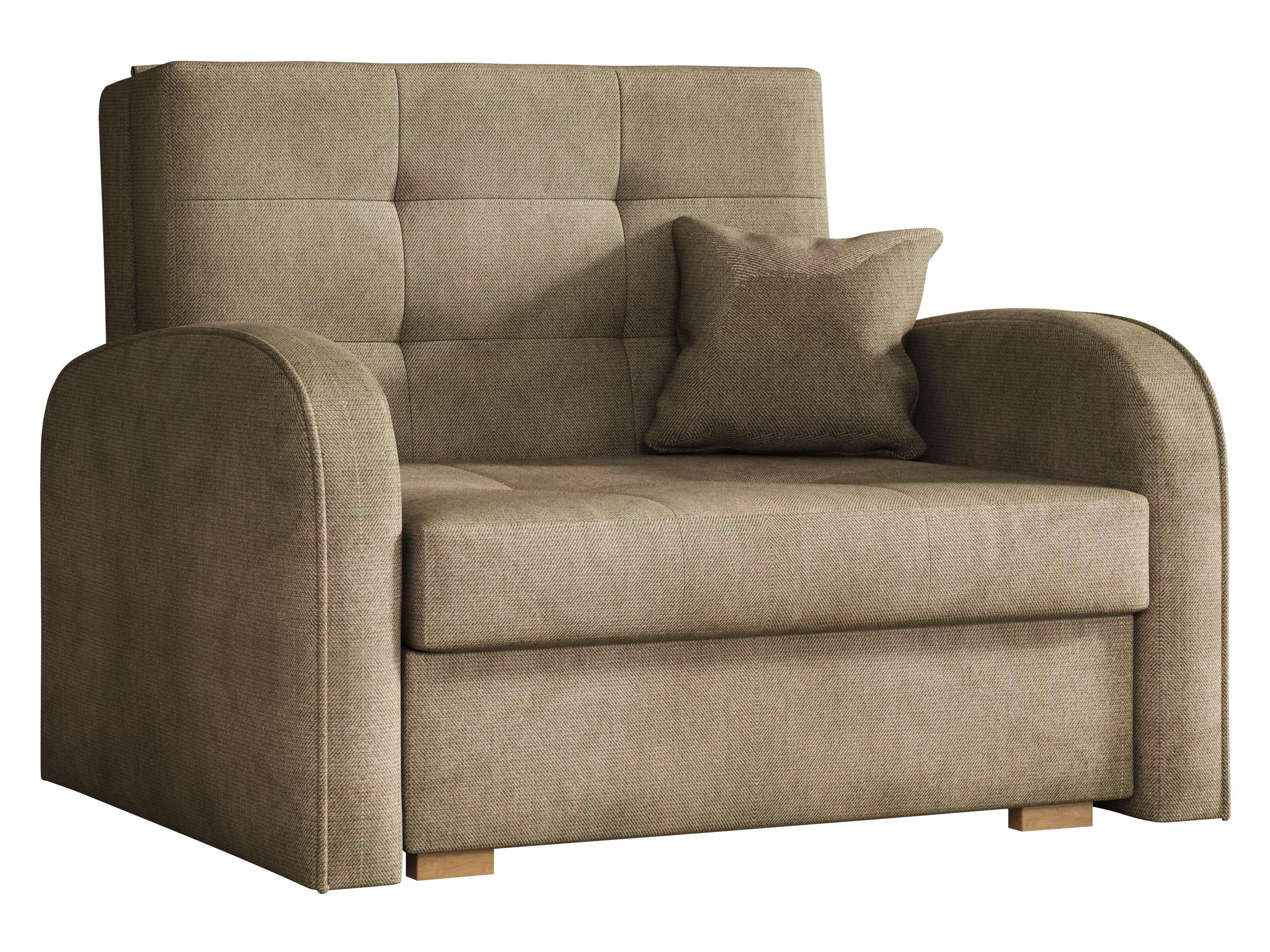 SCHLAFSOFA Viva Gold I - Beige/Braun, Holz/Textil (103/85/98cm) - MIRJAN24