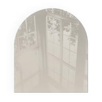 GLASPLATTE für Kamin 80x70 cm - Creme, Glas (80/70/0.4cm) - TULUP