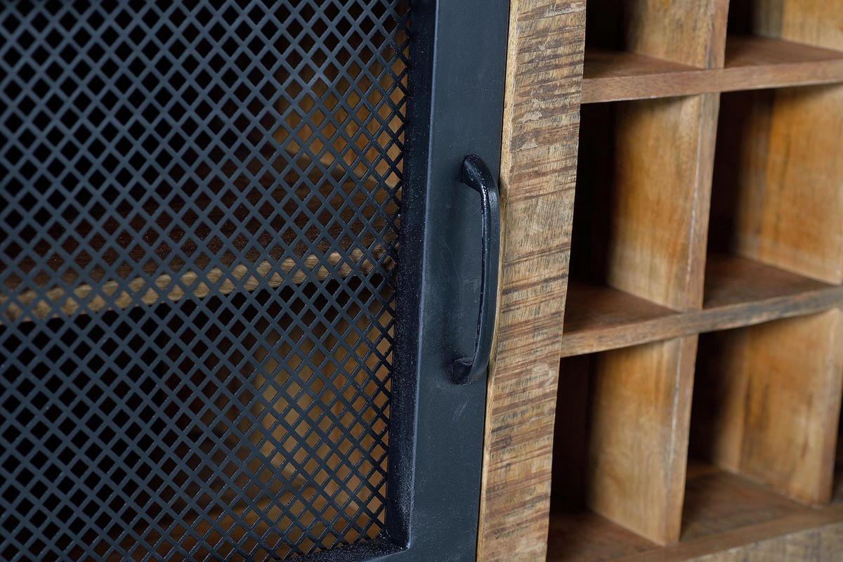 SIDEBOARD aus Mangoholz - Braun, Holz (38/85/150cm) - Giner y Colomer