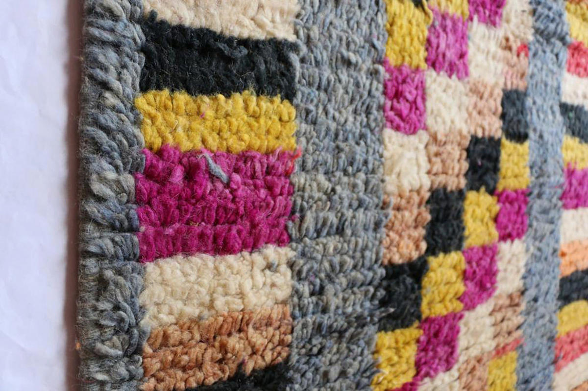 BERBERTEPPICH aus reiner Wolle 71x 413 cm - Multicolor, Naturmaterialien (71/413cm) - AFK Living