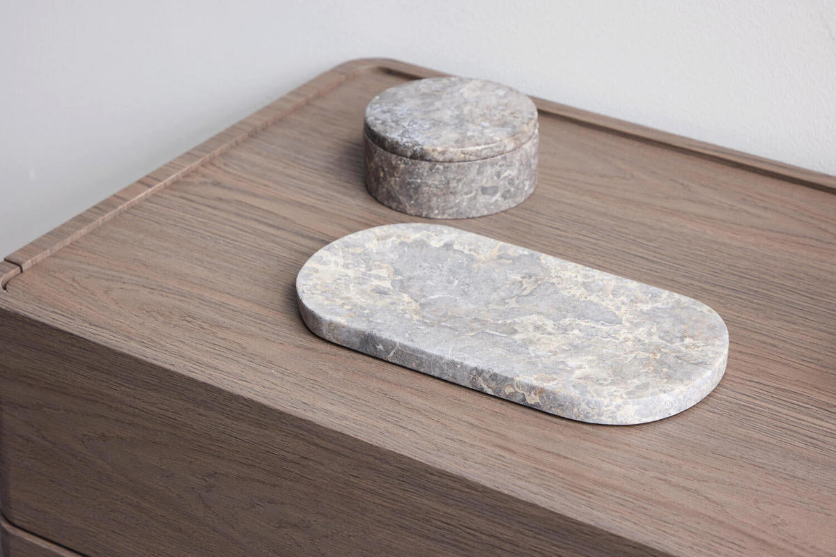 KOMMODE Frederick - Mokka, Holzwerkstoff (100/60/48cm) - kommodly
