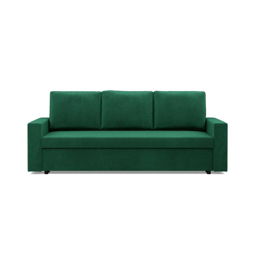 SOFA Neo mit gerader Armlehnen grün - Grün, Textil (220/92/92cm) - SIMKAM Furniture