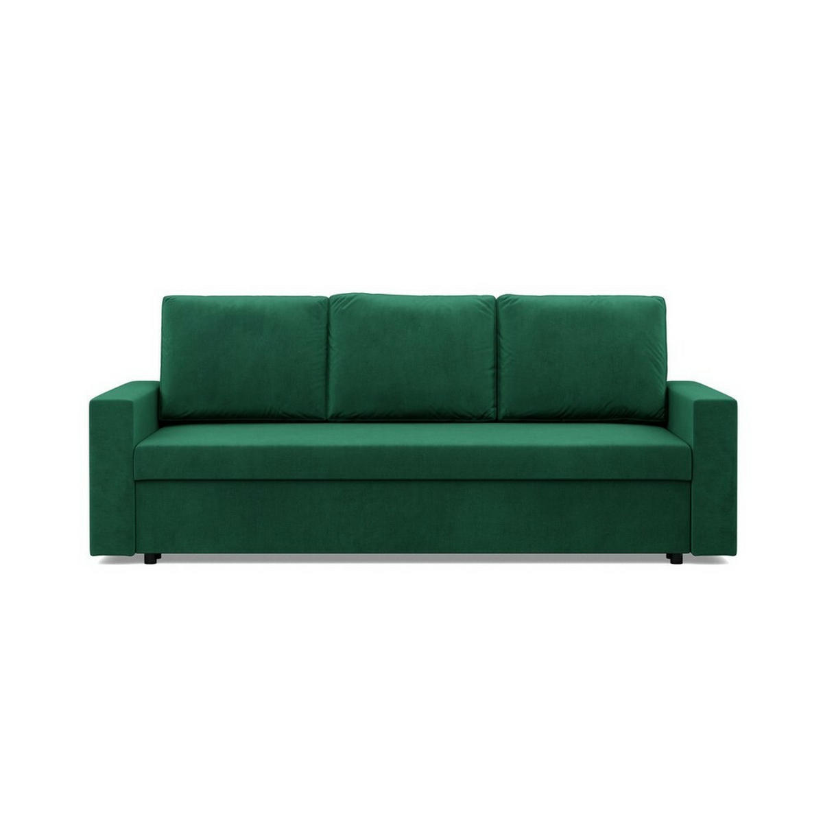 SOFA Neo mit gerader Armlehnen grün - Grün, Textil (220/92/92cm) - SIMKAM Furniture