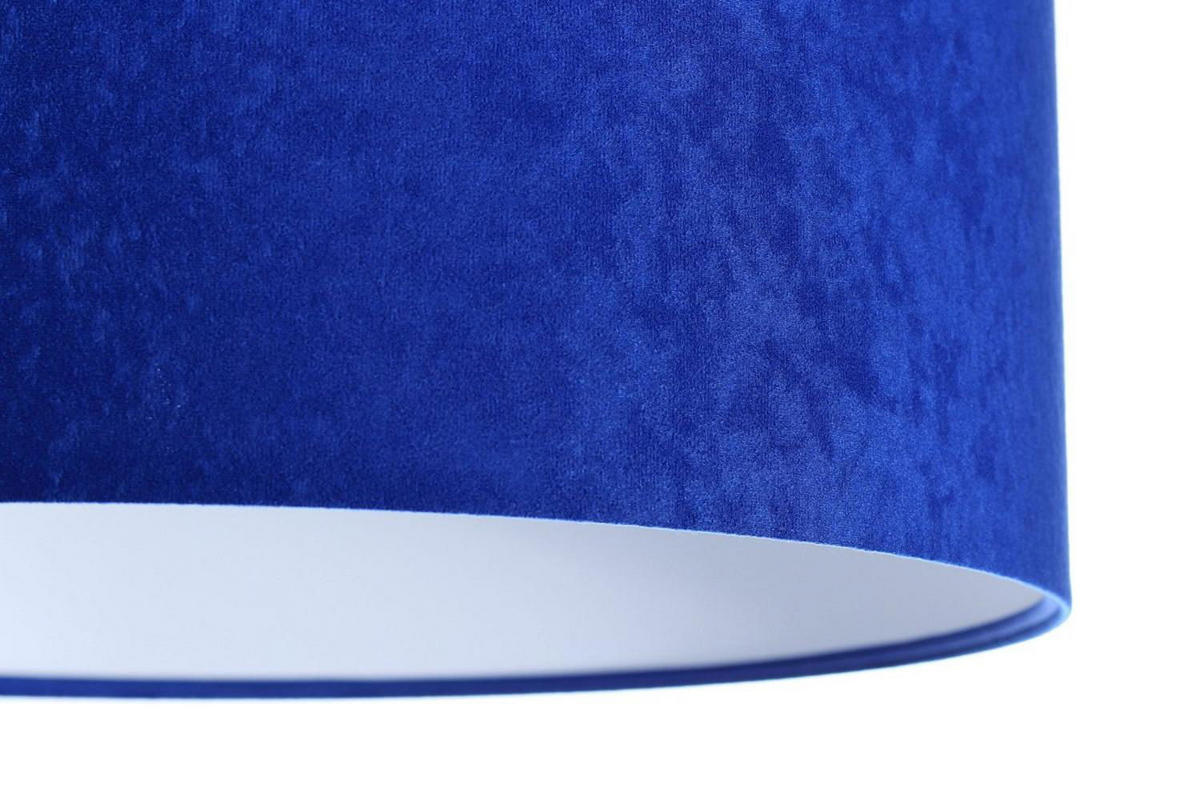HÄNGELEUCHTE Blau 30/20 cm - Blau/Weiß, Kunststoff (30/0.45/20cm) - ONZENO