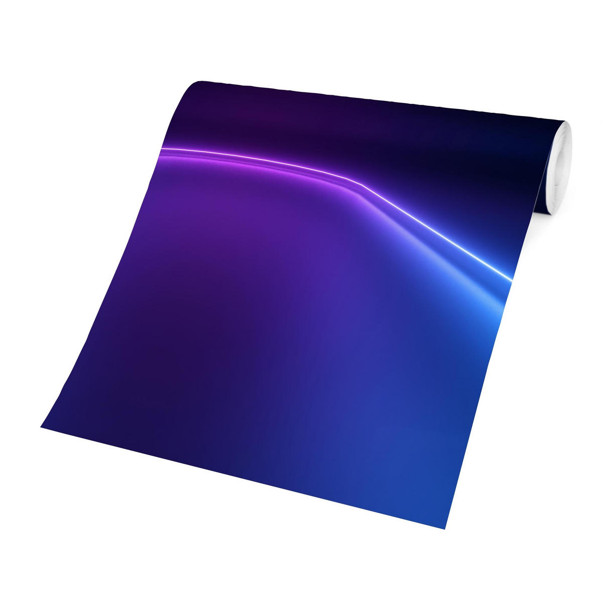 FOTOTAPETE Neonlichter 240/240 cm - Violett, Papier (240/240cm) - Bilderwelten