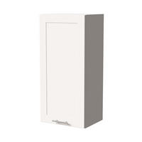 HÄNGESCHRANK Oslo W4/45 Weiß / Weiß Matt 45 / 32,5 / 96cm - Weiß, Holz/Holzwerkstoff (45/96/32.5cm) - Feldmann-Wohnen
