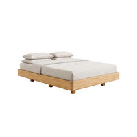 MASSIVHOLZBETT Lena Flat, 180/200, Buche - lackiert, Naturfarben - Buchefarben, Holz/Buchenholz (180/200cm) - Visby