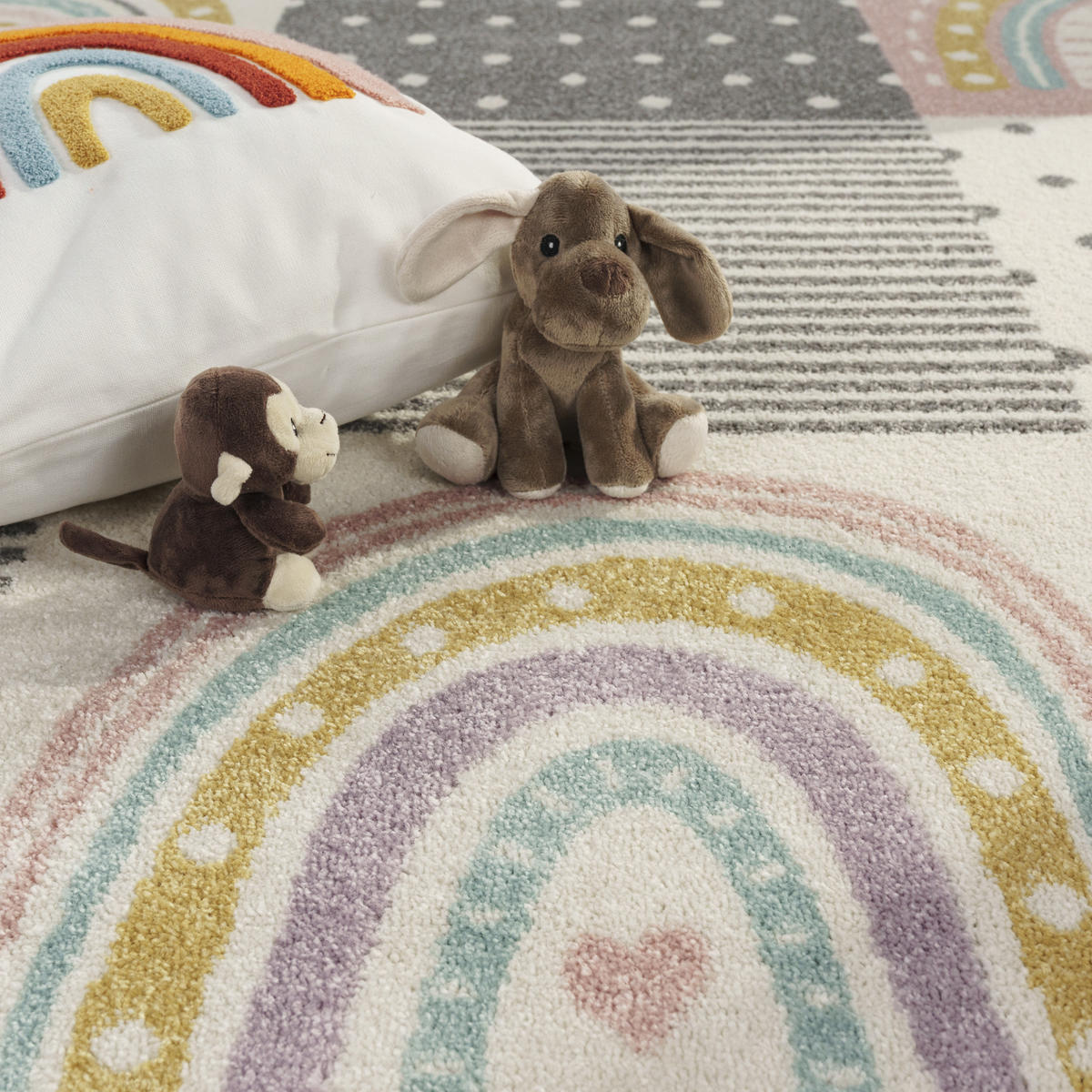 KINDERTEPPICH 240/340 cm Nino 890 - Pink, Textil (240/340cm) - Paco Home