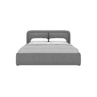 POLSTERBETT Skalo 140x200 cm, Dunkelgrau - Dunkelgrau, Textil (140/200cm) - Fedve