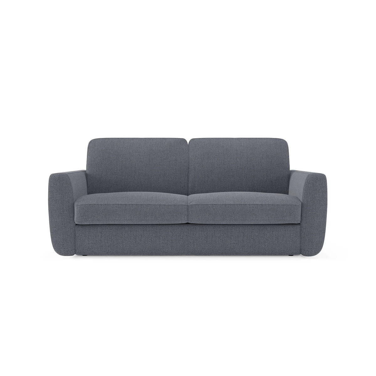 SCHLAFSOFA Leonida - Blau, Metall (202/92/98cm) - Divani.store