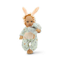KINDERPUPPE Bear und Baby beige 30 cm, Kuscheltier, Schnuller, beweglicher Körper, ab 18 Monaten - Beige, Kunststoff (16/8/30cm) - Moni