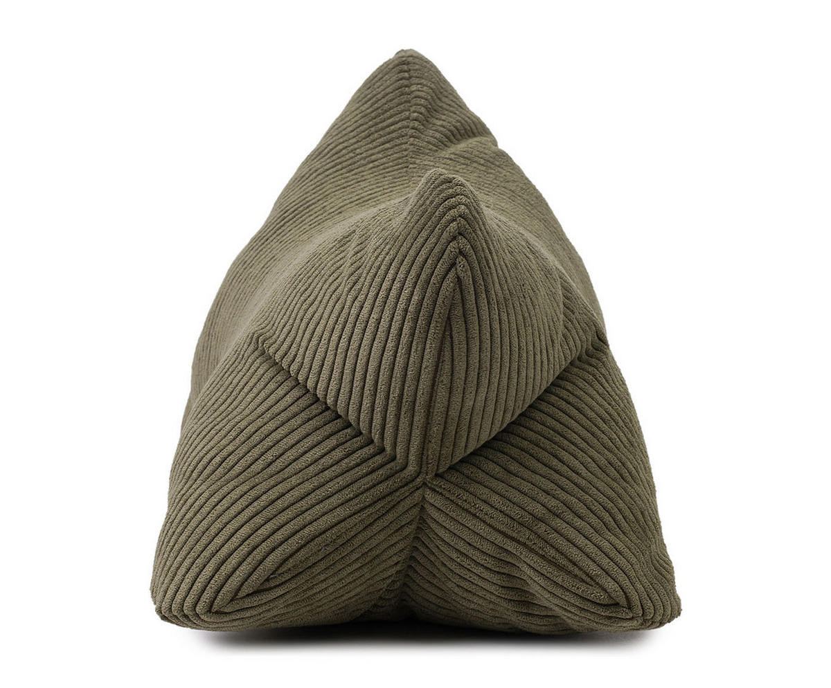 LESEKISSEN Capri dunkelgrün 40x25cm - Dunkelgrün, Textil (40/25cm) - Ambiente Trendlife by Gözze