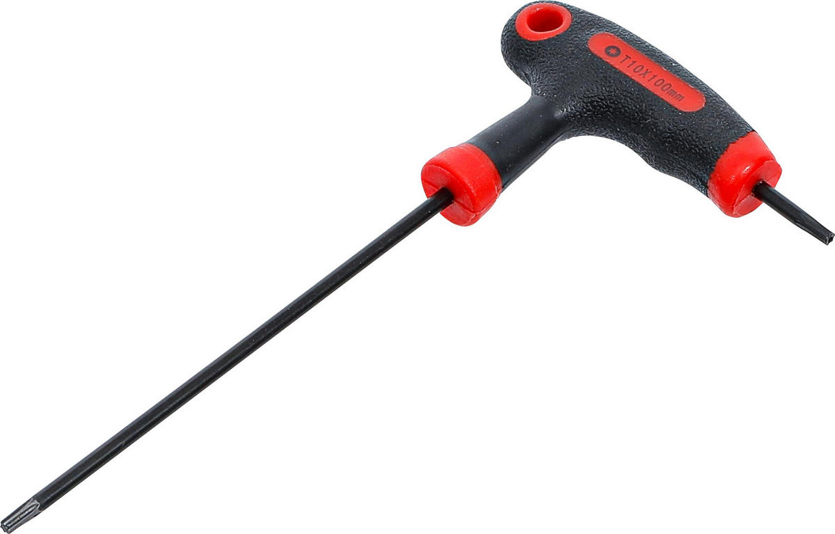 SCHRAUBENDREHER MIT T-GRIFF UND SEITLICHER KLINGE | T-PROFIL (FÜR - Multicolor, Kunststoff/Metall (1/1cm) - BGS technic