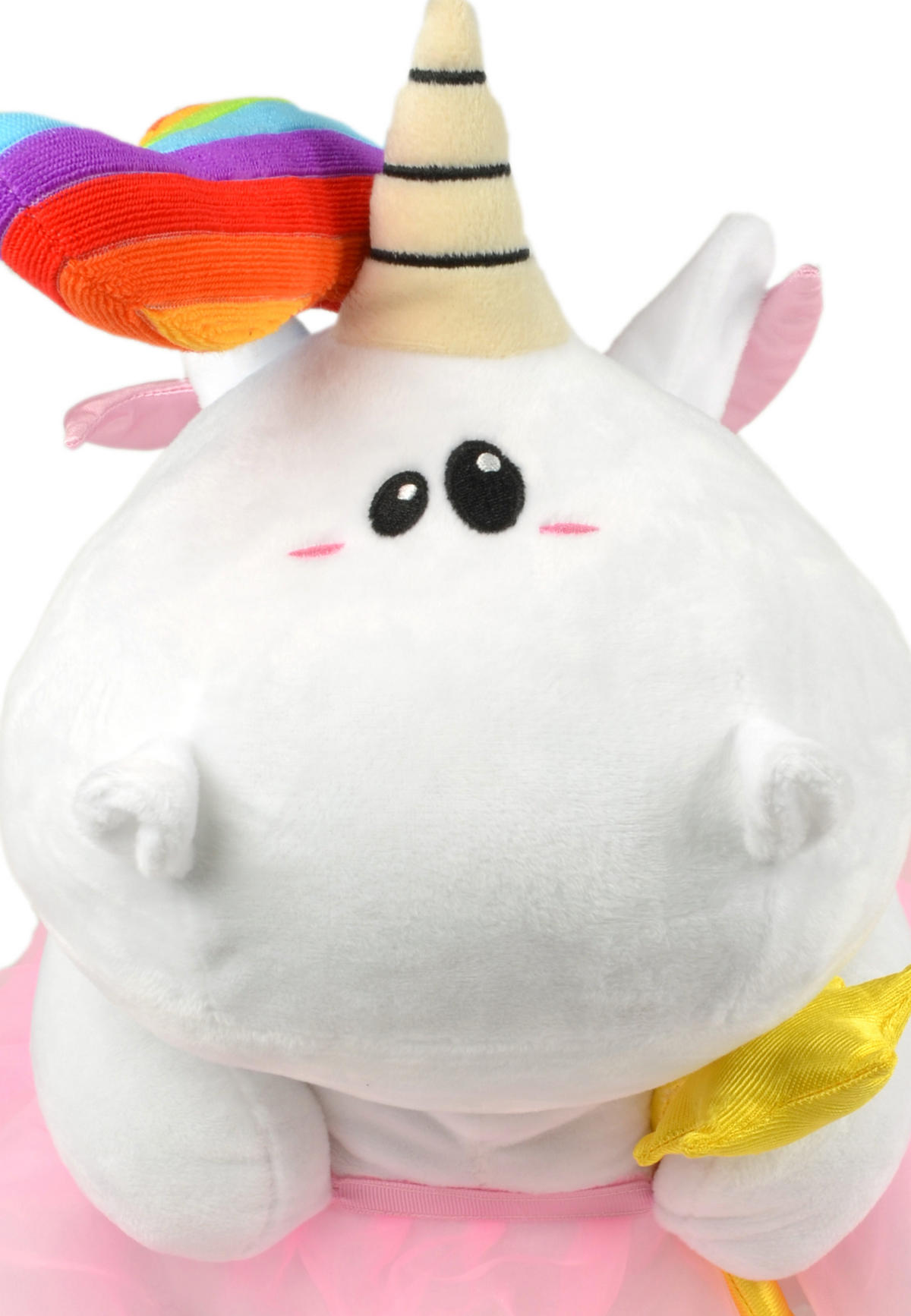 PLÜSCHTIER Pummel & Friends Pummelfee Einhorn 40 cm - Multicolor, Textil (20/40cm) - United Labels