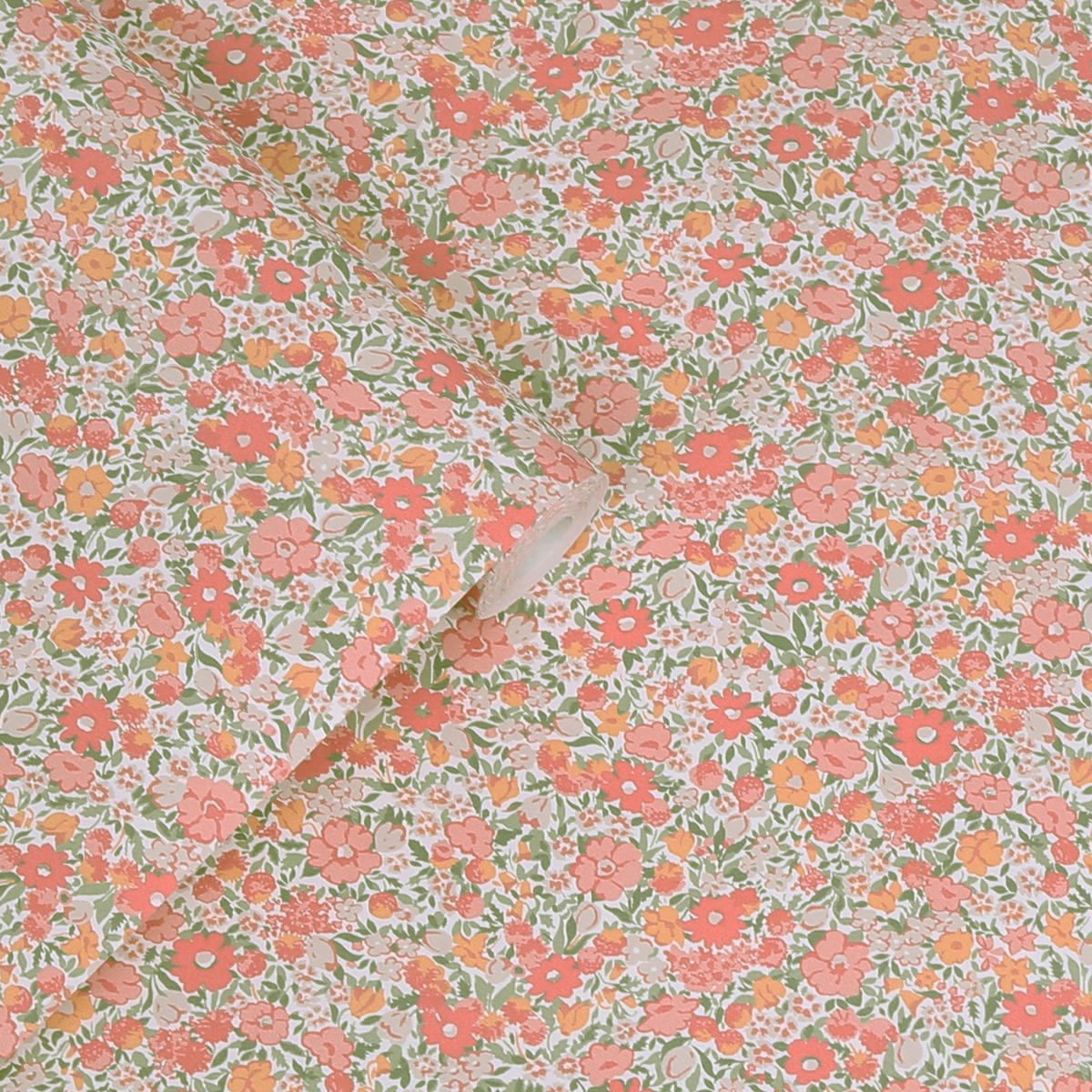 VLIESTAPETE Loveston Korallenrosa - Pink, Papier/Kunststoff (52/52cm) - Graham & Brown
