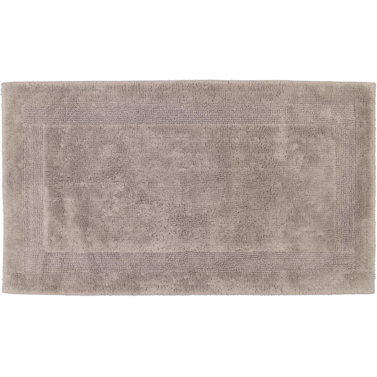 BADTEPPICHE LUXUS BADTEPPICH 1000 GRAPHIT - 779 - Grau, Textil (70/120cm) - Cawö