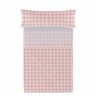 BETTWÄSCHE 2er-Set teiliges vichy 180x270 cm rosa - Pink, Textil (180/270cm) - Happy Friday