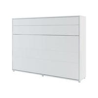 SCHRANKBETT Bed-Concept BC-04 140x200 - Weiß/Grau, Holz/Holzwerkstoff (140/200cm) - MIRJAN24