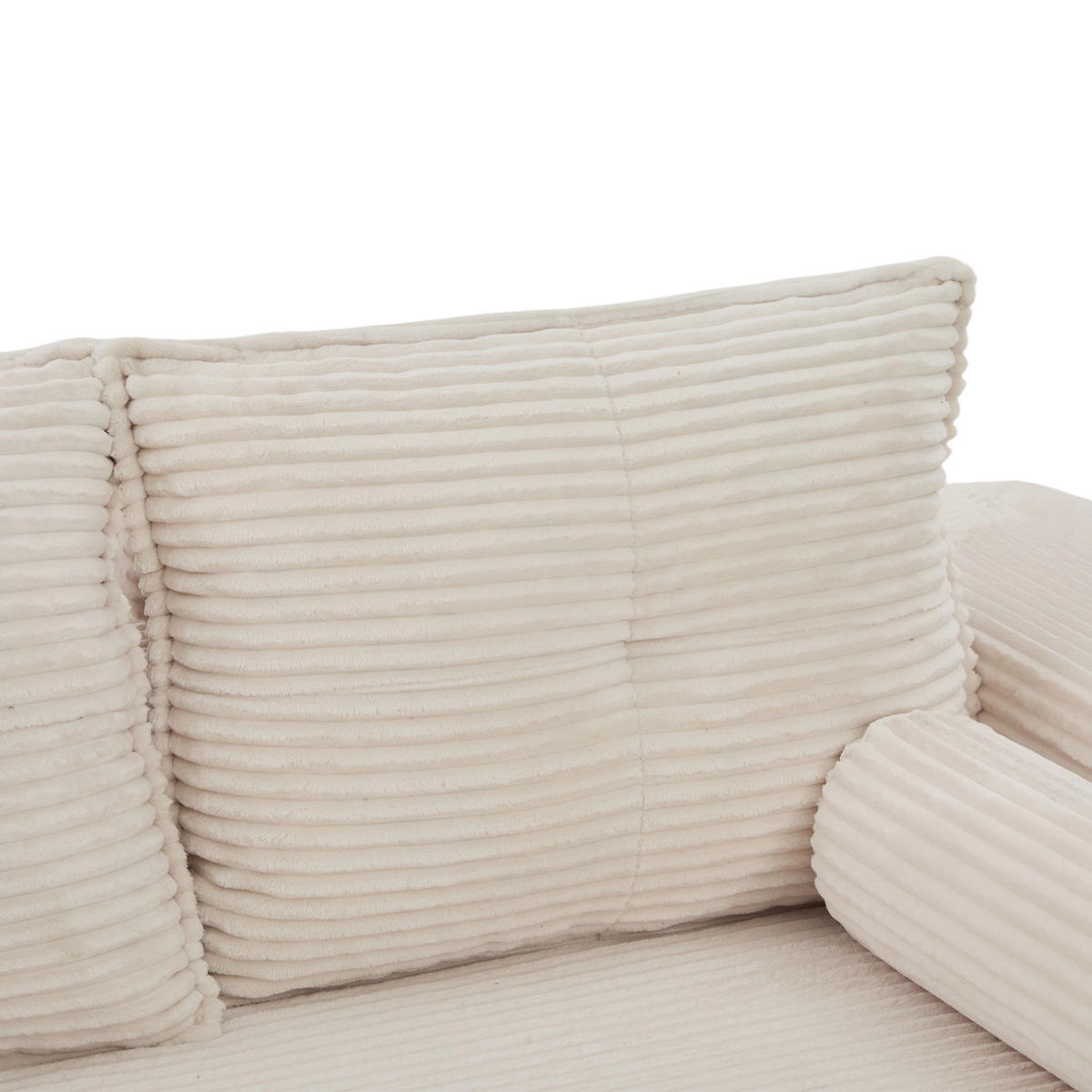 SCHLAFSOFA DE-33818 3-Sitzer mit Federkern Beige - Beige, Textil (232/80/98cm) - ComfortXL