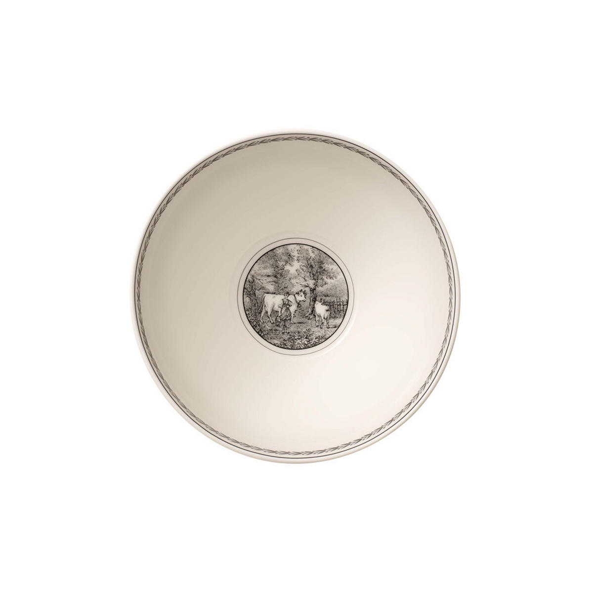 SCHÜSSEL RUND Audun Ferme bunt 1,1 l - Multicolor, Keramik (19cm) - Villeroy & Boch