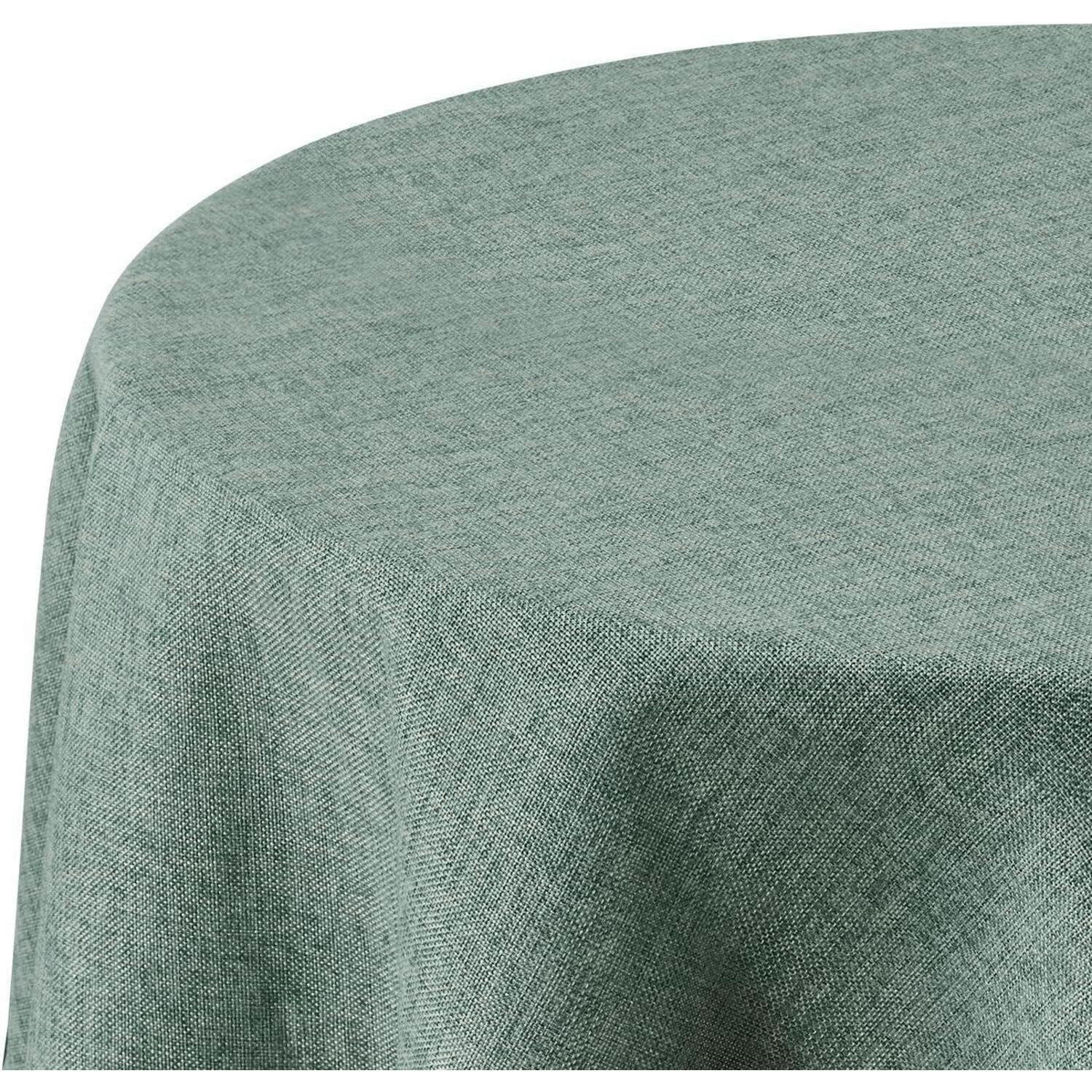 TISCHDECKE Rund Dunkelgrün 140 cm - Hellgrün, Textil (140/140/1cm)
