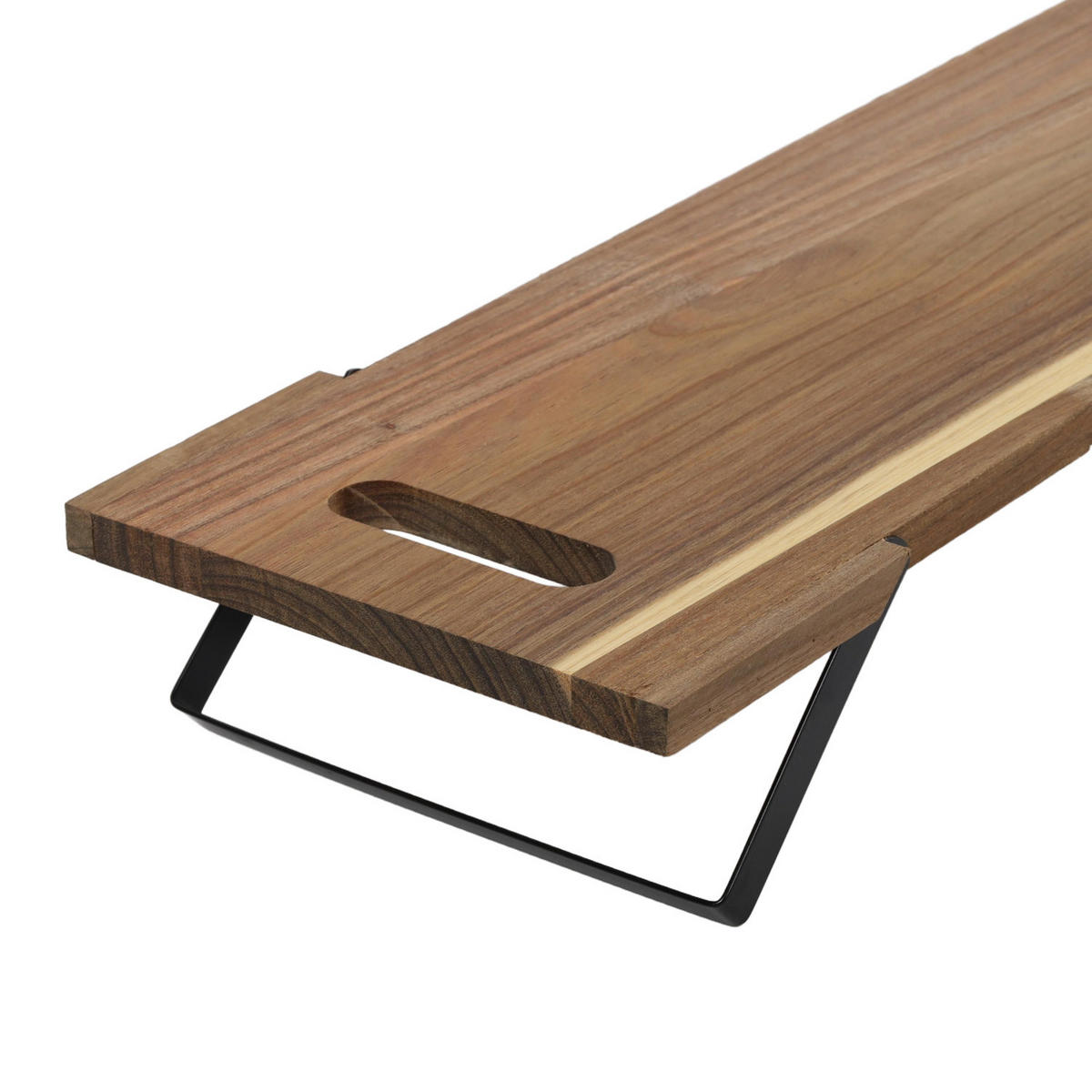 SERVIERTABLETT aus Holz rechteckig Braun 67,5/20/7 cm - Braun, Holz (20/7/67.5cm) - Excellent Houseware