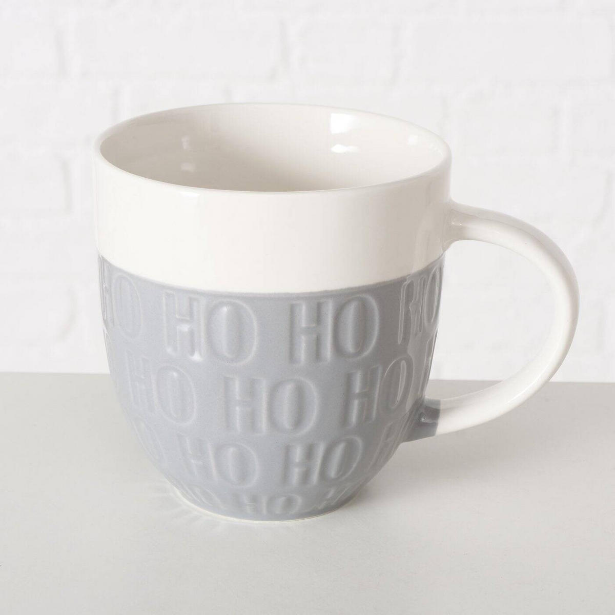 TASSE HoHo 600 ml - Grau, Keramik (0.6L) - Boltze Home