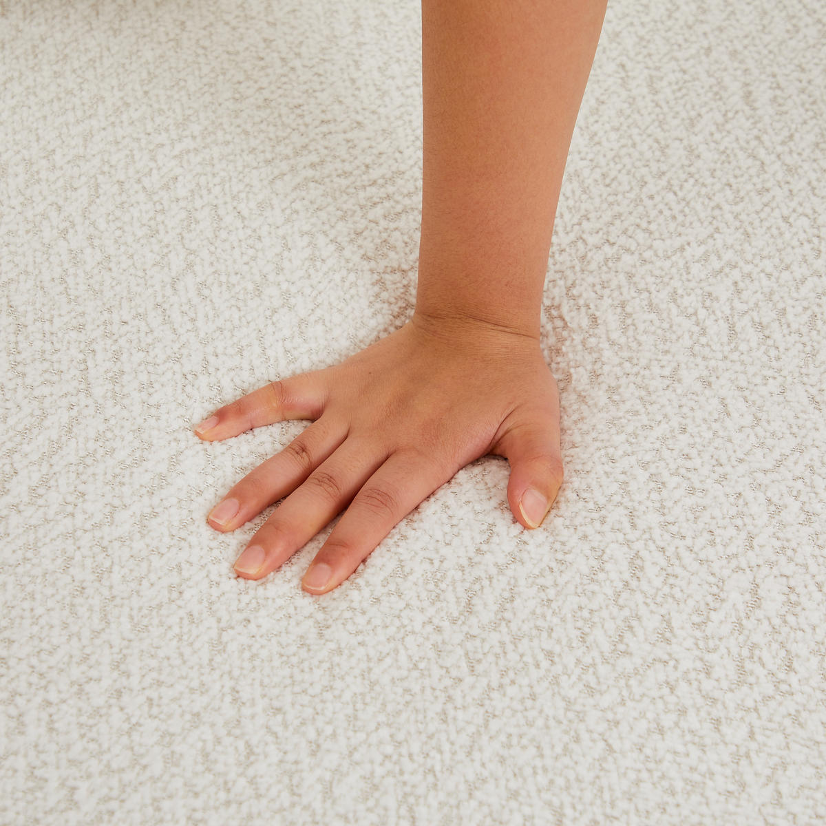 SESSEL DE-34513 sechseckig mit 3 Kissen Beige - Beige, Textil (122/76/138cm) - ComfortXL