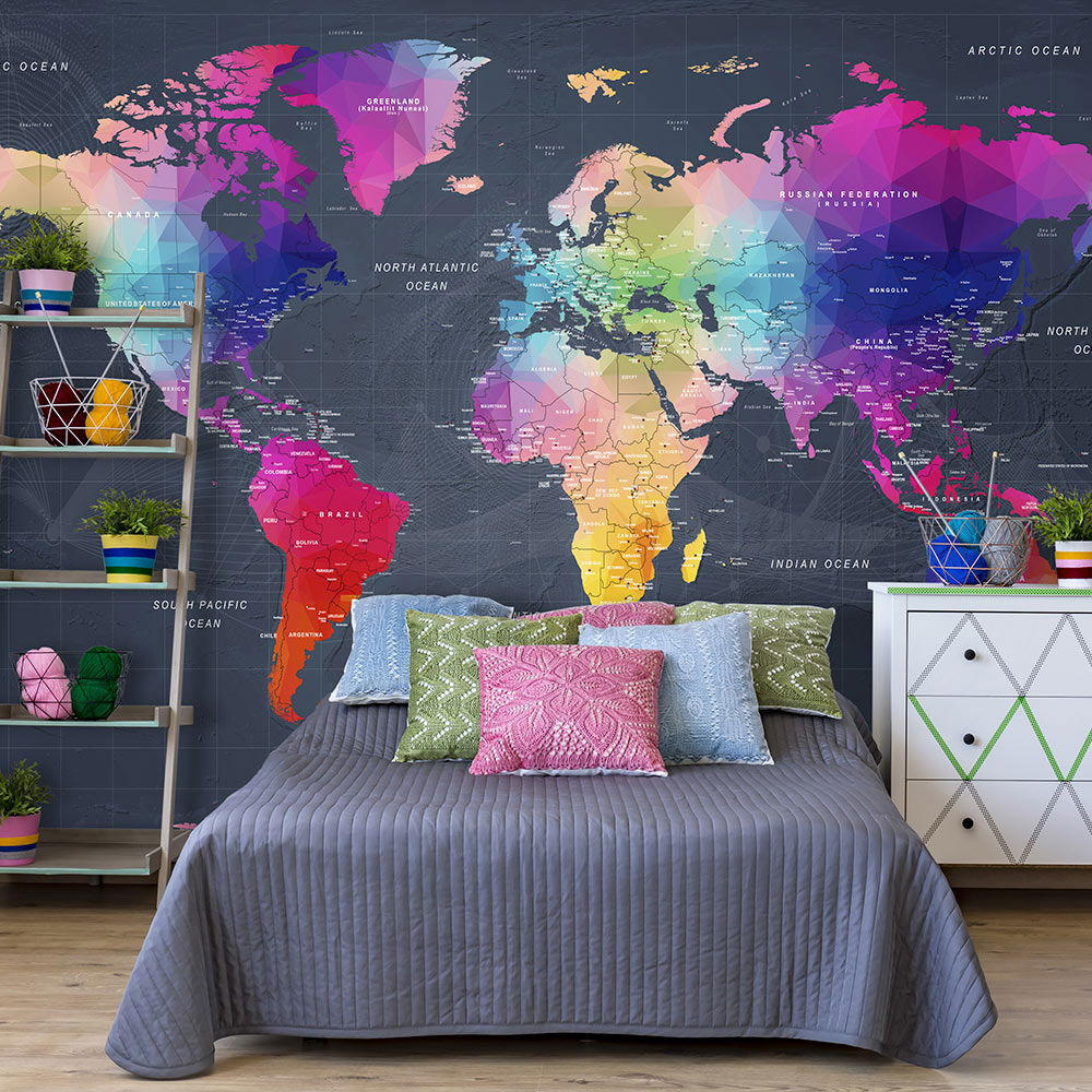 VLIESTAPETE Grau 200/140 cm - Multicolor/Grau, Textil (200/1cm) - KUNSTLOFT