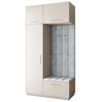 GARDEROBENSCHRANK REMA 120/240/60 cm Modern Kaschmir - Kaschmir, Holzwerkstoff (120/240/60cm) - MASSENO