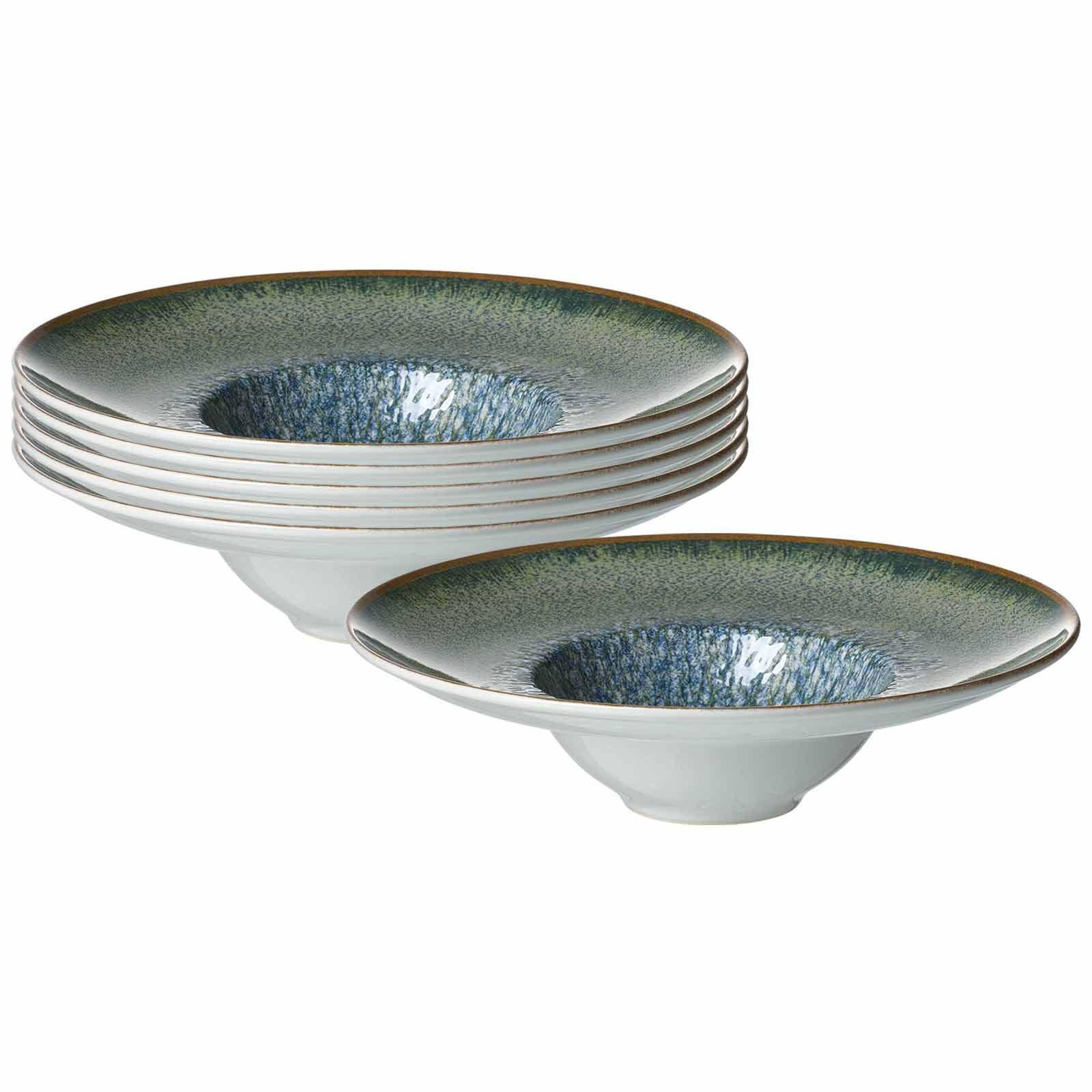 GOURMETTELLER Verde grün ø 25 cm 6er Set - Grün, Keramik (25cm) - Ritzenhoff Breker