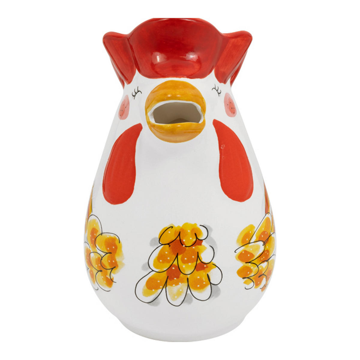 SAFTKANNE Osterhühner in Bunt - 26cm - Multicolor, Keramik (1L) - Blond Amsterdam